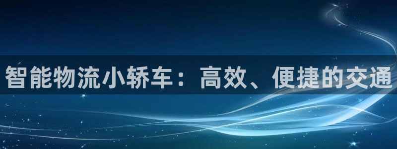多多28加拿大app预测：智能物流小